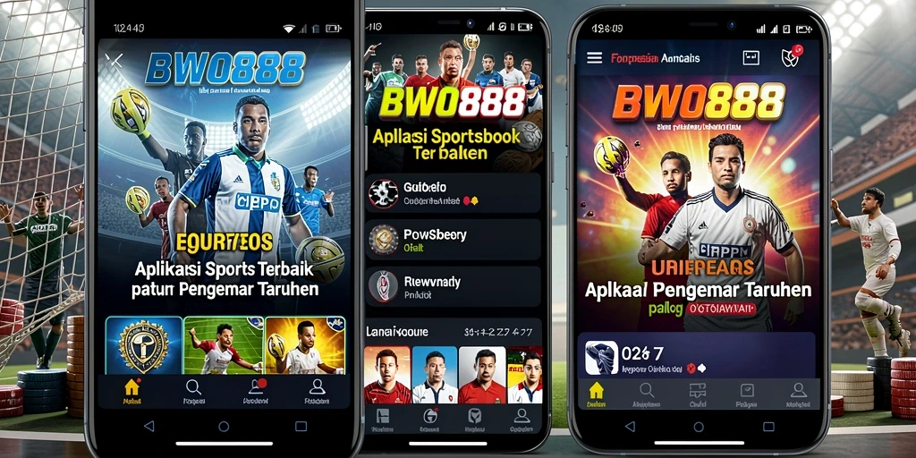 Tampilan permainan Sportsbook BWO888 yang menarik dan user-friendly.
