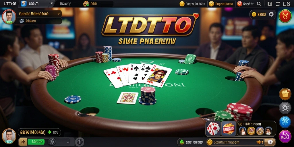Tangkapan layar LTDTOTO menampilkan pemain yang asyik bermain Poker.