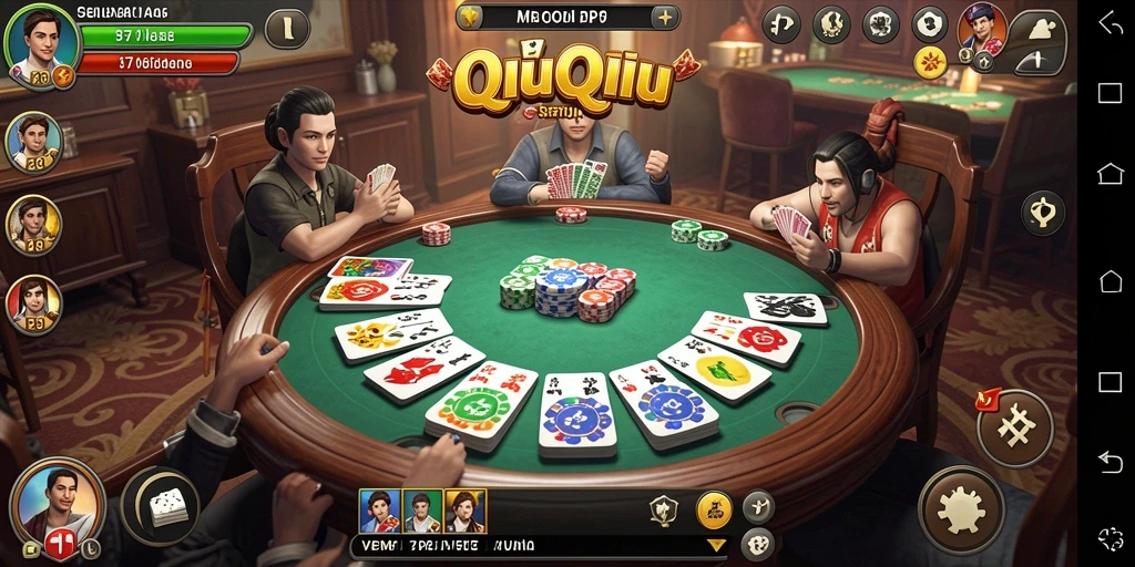 Screenshot dari gameplay seru PP7 QiuQiu.