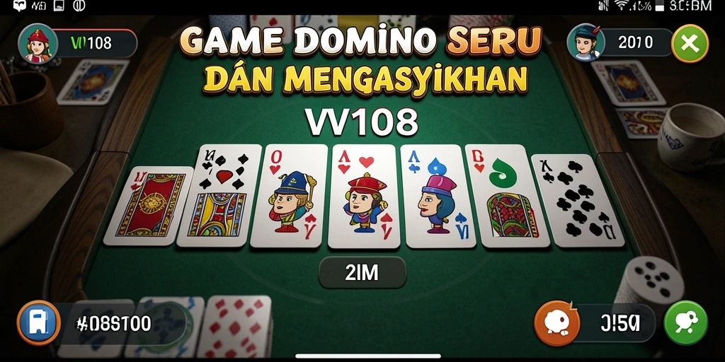 Tampilan gameplay seru di VW108 dengan berbagai mode permainan.